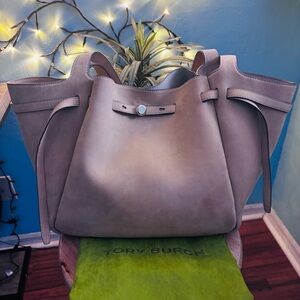 Tory Burch Large Suede Romy Bag